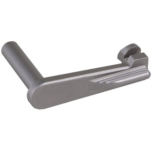 .38S/9MM BULLET PROOF™ Slide Stop offers fail-proof durability, enhanced engagement with a thumb pad, and reliable barrel lockup for optimal performance.