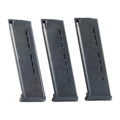 Wilson Combat's ELITE TACTICAL 1911 magazine offers ultra-reliable performance, 8-round capacity, and smooth feeding, perfect for combat and self-defense.