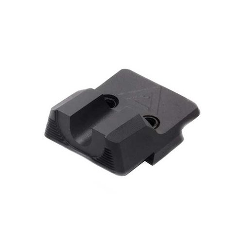 Vickers Elite Battlesight for Glock 42/43 offers a deep U-Notch for low-light conditions, snag-free design, and rugged finish for reliable performance.