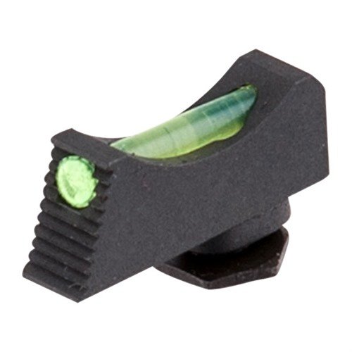 VICKERS ELITE snag free front sight for Glock® 42/43 features a green fiber optic rod (.0585