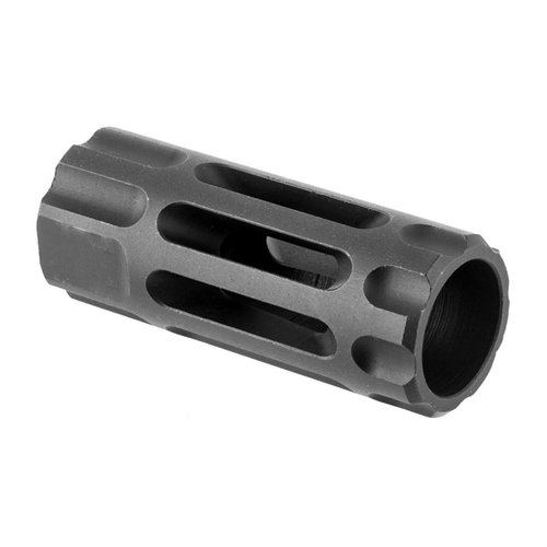 Wilson Combat Q-Comp muzzle brake offers superior recoil control, minimal blast and flash, durable Melonite QPQ coating, and easy installation for AR rifles.
