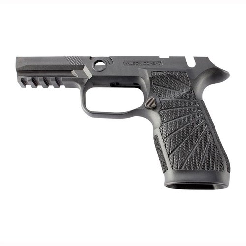 Upgrade your SIG-SAUER P320 with Wilson Combat's WCP320 grip module, featuring improved control, reduced recoil, and a custom feel for enhanced shooting.