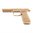 WILSON COMBAT WC320 FULL-SIZE, NO MANUAL SAFETY, TAN, 9/40/357