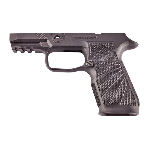 Upgrade your SIG P320 with the Wilson Combat WCP320 grip module for improved grip, recoil control, and a custom feel, perfect for concealed carry.