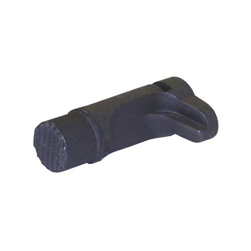 Upgrade your 1911 with the Wilson Combat Tactical Magazine Release for faster access and enhanced grip without snagging, made from durable steel with a blue matte finish.