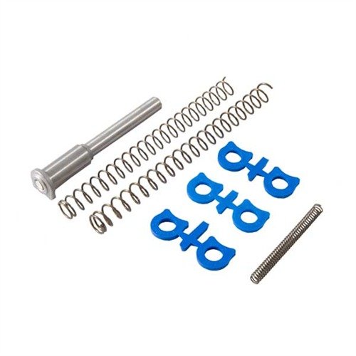 Zlepšuje přesnost a funkčnost, eliminuje praskání rámu díky tlumícím podložkám Shok-Buff a plnohodnotné vodící tyči pro delší životnost pružiny.