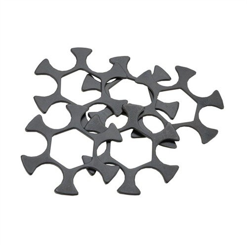 .45 CALIBER MOON CLIPS from WILSON COMBAT enhance loading/unloading for S&W 25-2, 625 and Colt/S&W 1917 revolvers, holding six rounds securely.