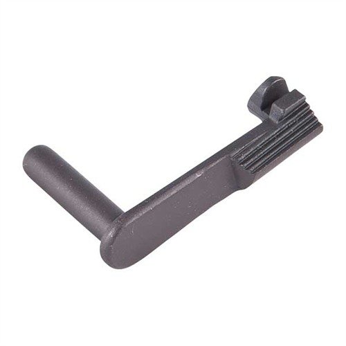 1911 SLIDE STOP from WILSON COMBAT offers a standard length for combat shooters, made from heat-treated steel for durability and precision fit without any need for fitting.