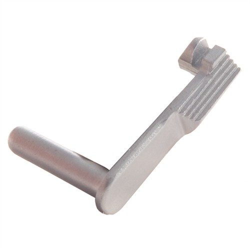 Upgrade your 1911 with the WILSON COMBAT SLIDE STOP, crafted from durable heat-treated steel for reliable performance and a precise fit, no fitting required.