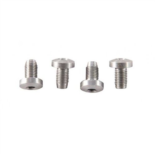 Wilson Combat 1911 HEX HEAD GRIP SCREWS provide a secure grip, prevent damage to screws and grips, and fit flush with popular aftermarket grips, ensuring durability.