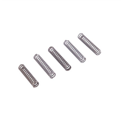 WOLFF's 1911 AUTO REDUCED POWER MAG CATCH SPRING Try-Pack enhances magazine release for competition, featuring four reduced power springs for optimal performance.