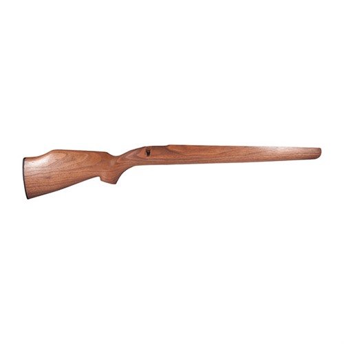 Upgrade your Savage 110 or Mauser 96 with a beautiful walnut stock, fully inletted for easy fitting, durable Watco oil finish, and non-slip butt plate.