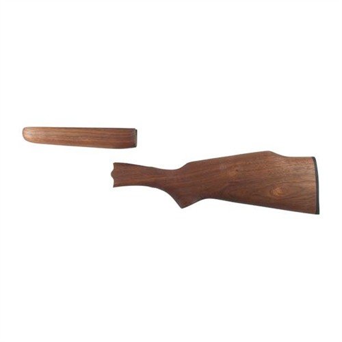 Upgrade your Savage 24 with this American Walnut buttstock and forend set, featuring a durable Danish oil finish, 95% inletted for easy installation.