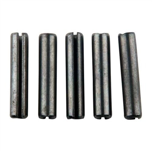 Genuine Mil-spec GAS TUBE and TRIGGERGUARD PINS for AR-15/M-16 ensure reliability; perfect for replacement or emergency parts kits, 5 pins per pack.