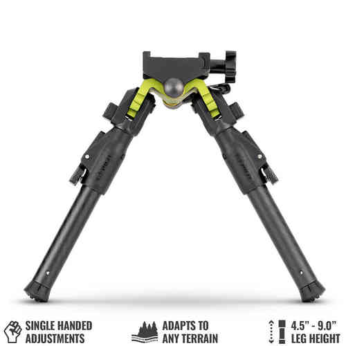 MDT GRND Pod Bipod with Arms 17 Mount offers superior stability and adjustability for precision shooting, enhancing your shooting experience and accuracy.